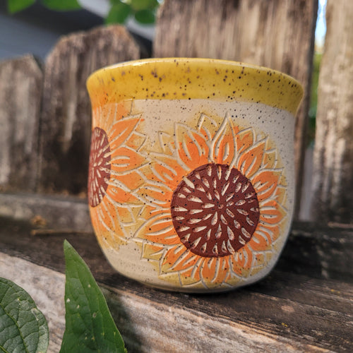 Sunflower Wine Cup