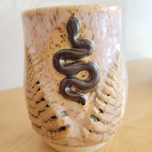 Snake and Fern Mug, 20 oz