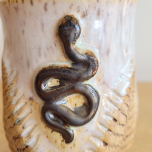 Snake and Fern Mug, 18 oz