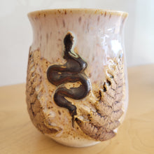 Load image into Gallery viewer, Snake and Fern Mug, 15 oz