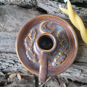 Autumn Nights Taper Candle Holder