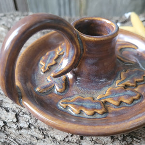 Autumn Nights Taper Candle Holder