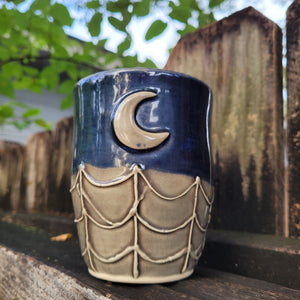 Midnight Blue Web Tumbler