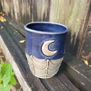 Midnight Blue Web Tumbler