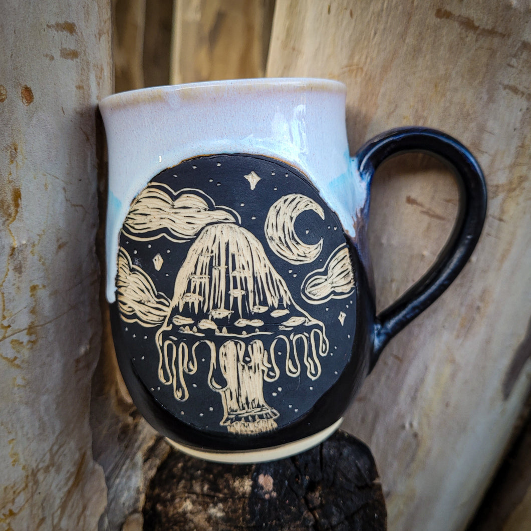 Inky Cap Mushroom Mug