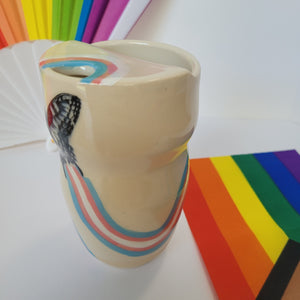 Trans Butterfly Tumbler