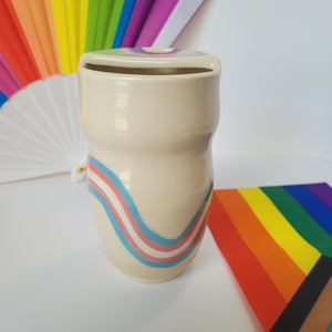 Trans Butterfly Tumbler