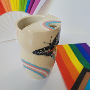 Trans Butterfly Tumbler