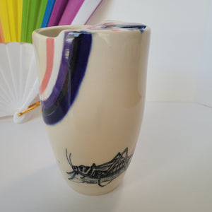 Gender Fluid Grasshopper Tumbler