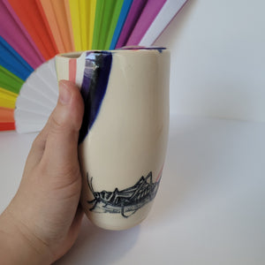 Gender Fluid Grasshopper Tumbler