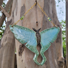 Load image into Gallery viewer, Celestial Fern Moth Wall Hanging
