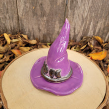 Load image into Gallery viewer, Purple Moon Witch Hat