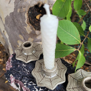 Spider Web Chime Candle Holder