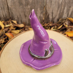 Purple Moon Witch Hat