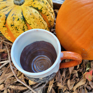 Pumpkin and Mushrooms Mug